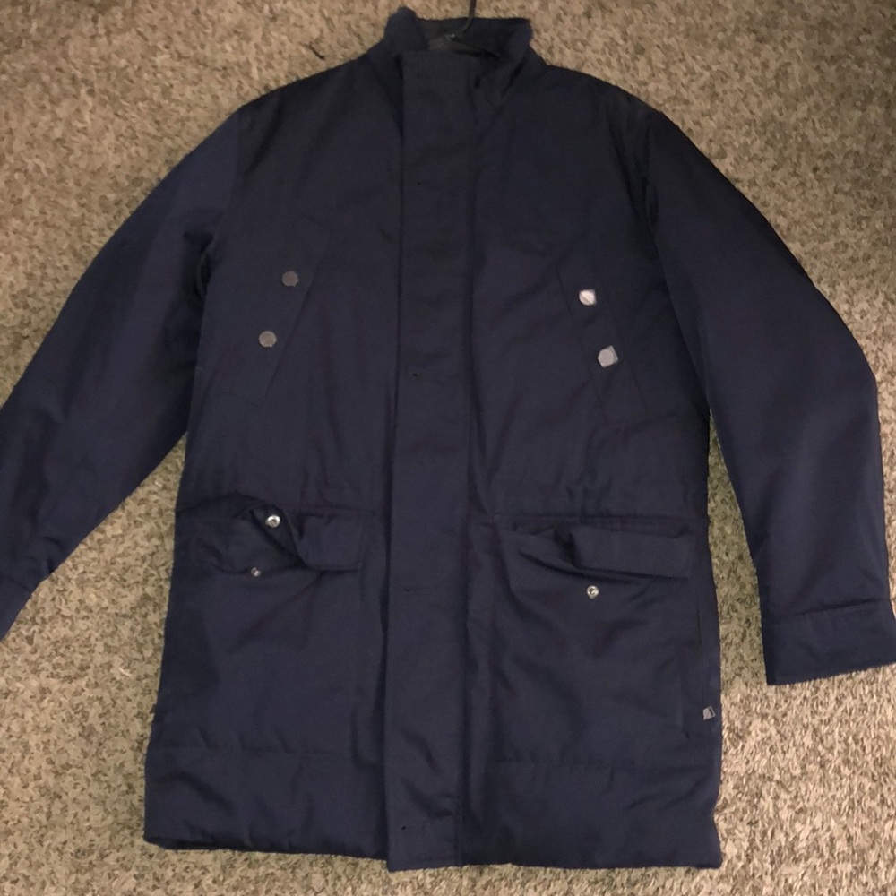 Ryan sea crest coat navy blue